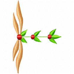 Flowers And Tree Embroidery Design 12